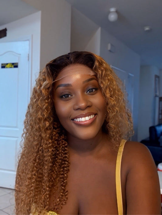 Perruque Lala - Blonde curly