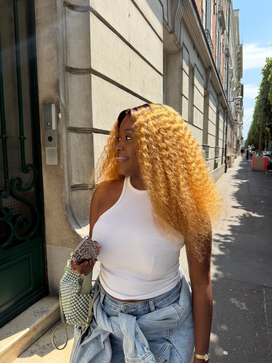 Perruque Lala - Blonde curly